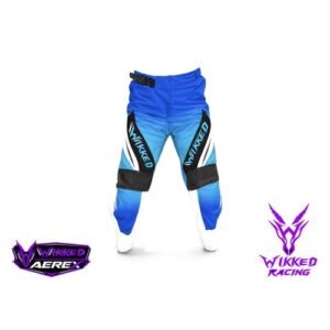 Vortex Lime custom motocross pants front view