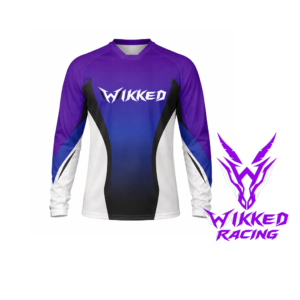 Vortex Purple Haze custom motocross kit with jersey pants and gloves