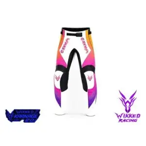 Miami Sunset custom motocross pants front view