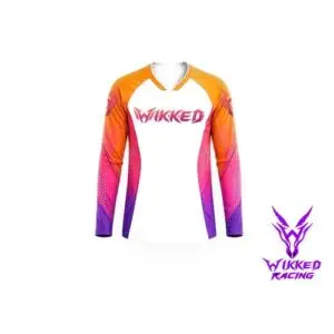 Miami Sunset custom motocross kit with jersey pants and gloves