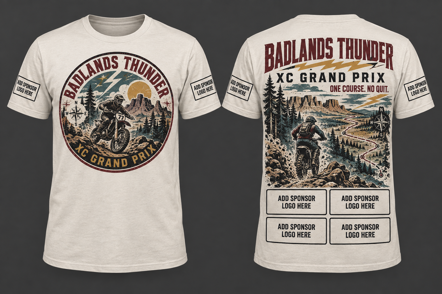 100 RACE DAY TSHIRTS - Image 4