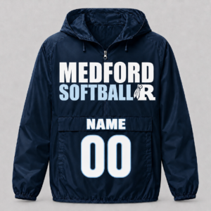 MEDFORD SOFTBALL PULLOVER WINDBREAKER