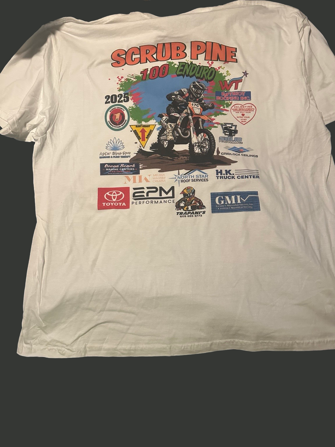 100 RACE DAY TSHIRTS - Image 2